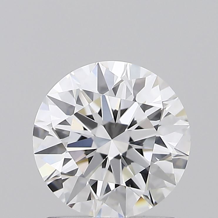 Round shape lab-grown diamond 1.25 ct vvs2 D
