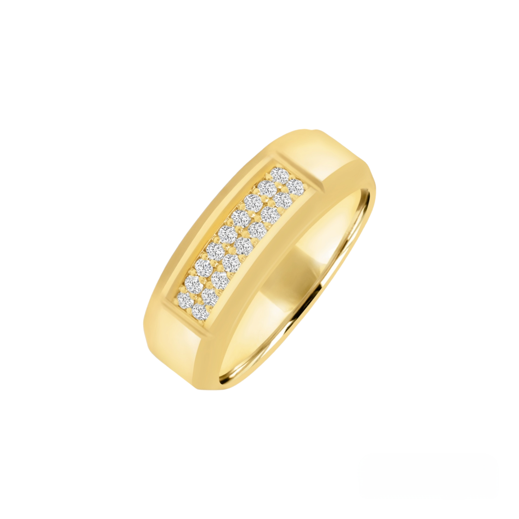 Men’s lab-Grown diamond ring 0.30(ctw) in 10k gold