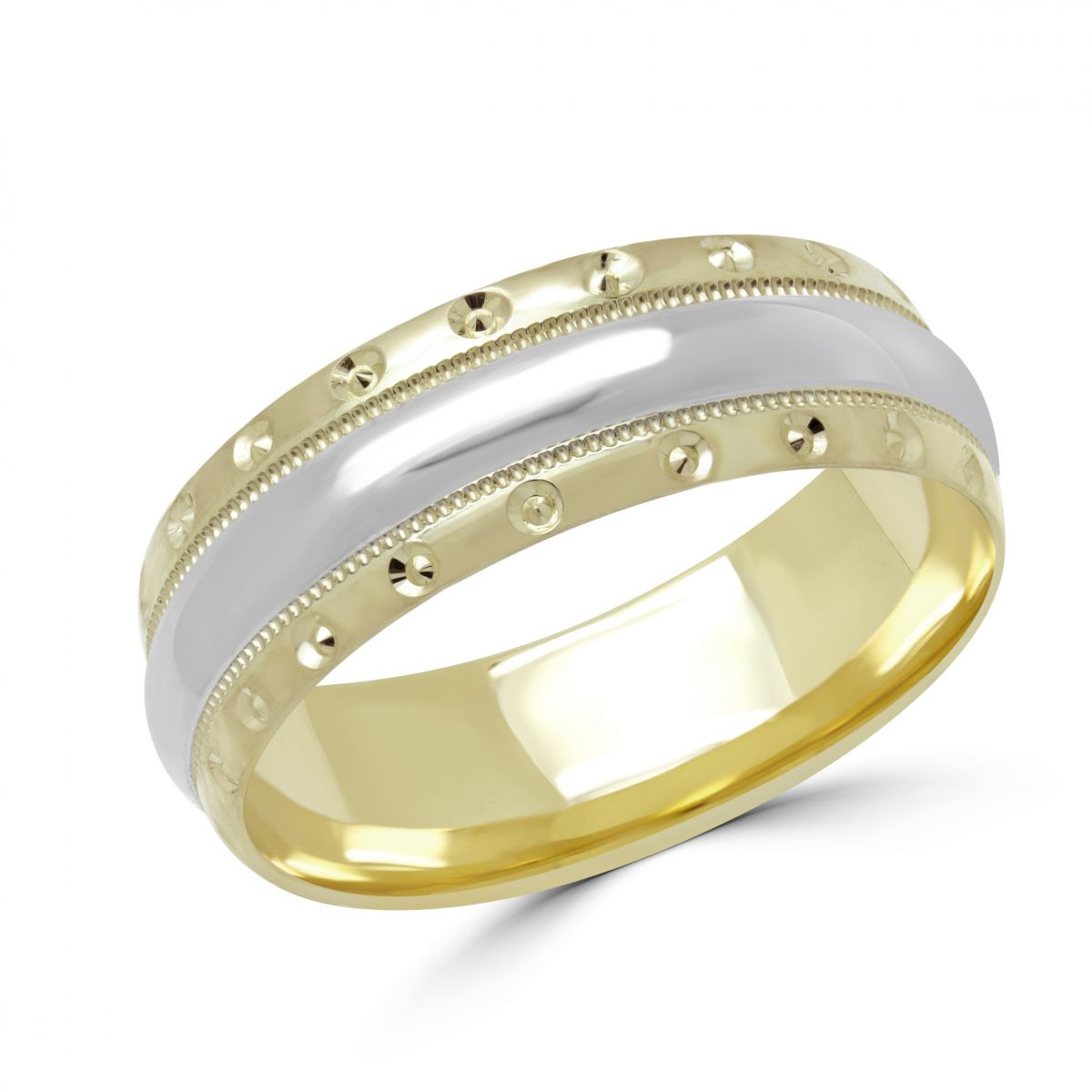 Gold comfort wedding bands on sale