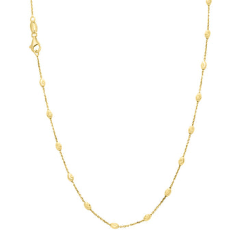 16″ 10K Yellow gold necklace