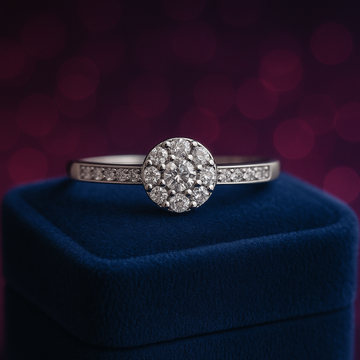 Intricate halo engagement ring 0.36 (ctw) in 10k yellow gold