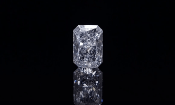 Diamant de laboratoire taille radiant 1,04 ct couleur E pureté VS1 