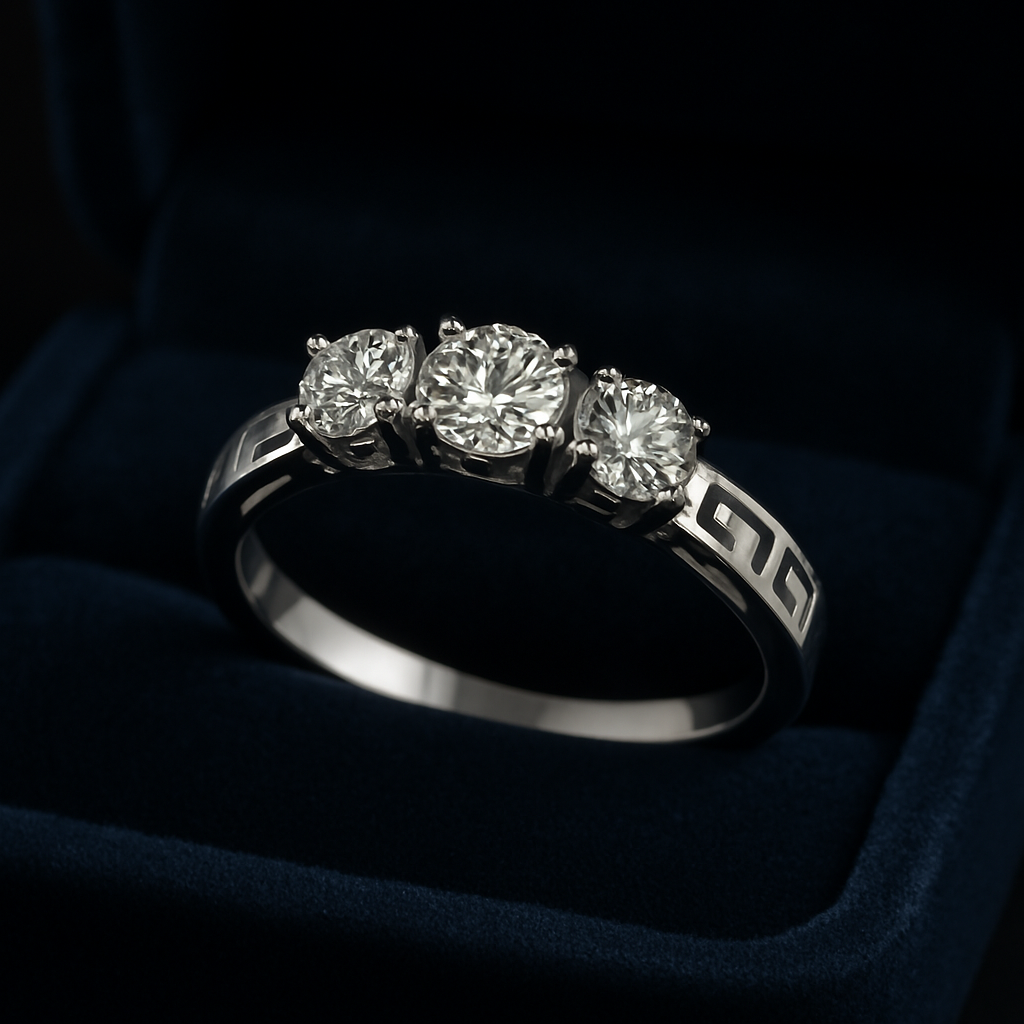 Diamants de 0,36 carat (ctw) en or blanc 14 carats