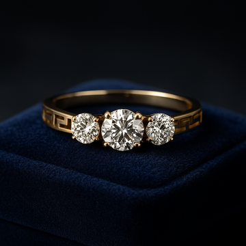 0.36 Carat (ctw) Diamonds in 14k Yellow Gold