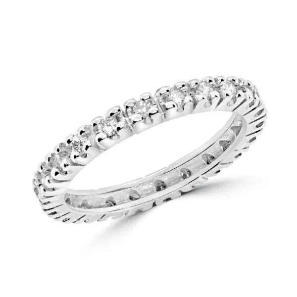 Eternity ring 0.65 (ctw) in 14k white gold