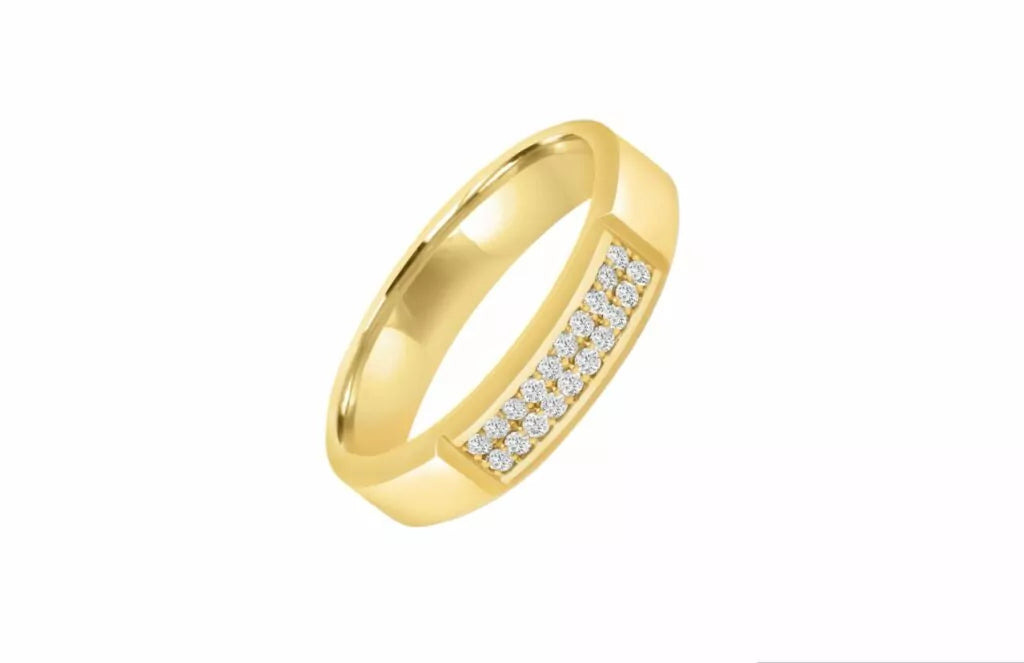 Men’s lab-Grown diamond ring 0.25(ctw) in 10k gold