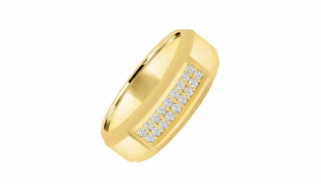 Men’s lab-Grown diamond ring 0.30(ctw) in 10k gold