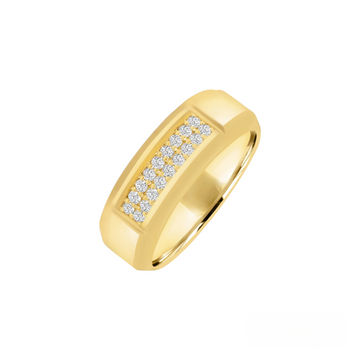 Men’s lab-Grown diamond ring 0.30(ctw) in 10k gold