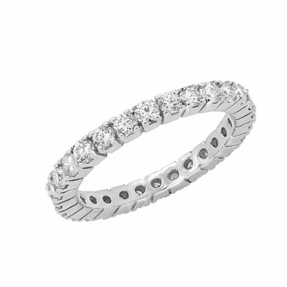 1.04 Carat (ctw) Charming Eternity Wedding band in 14k Gold