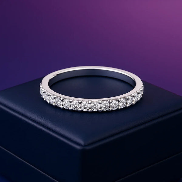 Eternity wedding band 0.44 (ctw) in 14k white gold