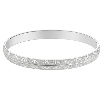 Bracelet jonc élégant en or jaune 10 carats 