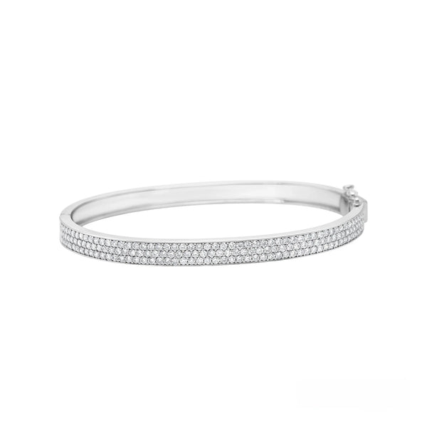 Lab-grown diamond bengal 1.98 (ctw) in 14k white gold
