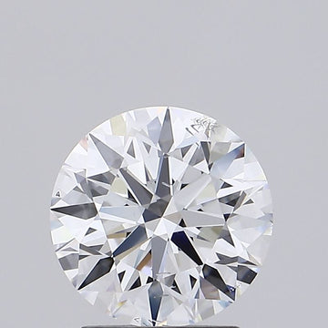 Round shape lab-grown diamond 2.01 ct si2 d