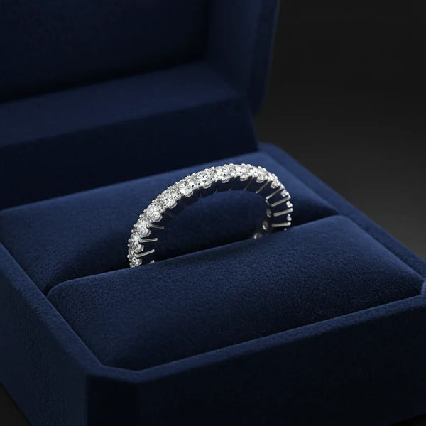 1.04 Carat (ctw) Charming Eternity Wedding band in 14k Gold