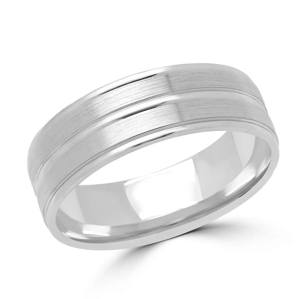 Wedding Band sand blast 6mm