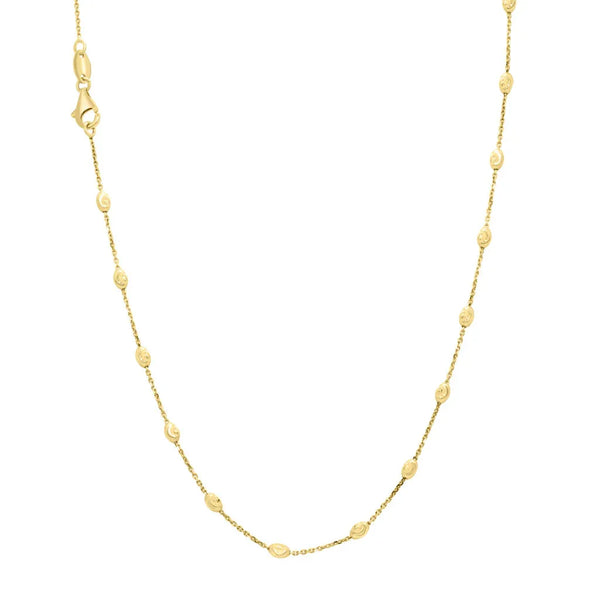 16″ 10K Yellow gold necklace
