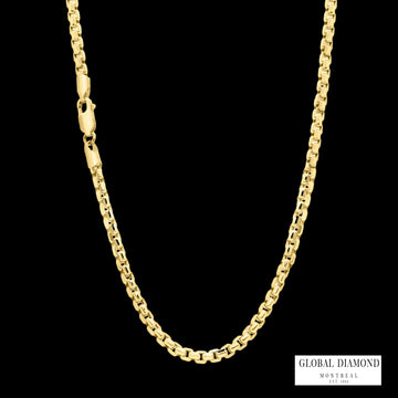 18″10K Yellow gold chain