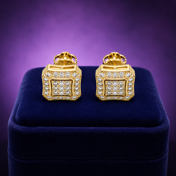 Lab-Grown diamond earrings 0.25 (ctw) in 14/10k gold