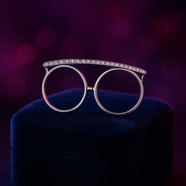 Inseparable cocktail diamond ring 0.25 (ctw) in 10k rose gold