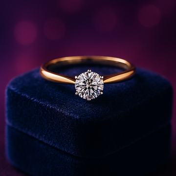 Classics lab-grown solitaire ring 1.02 (ctw) in 14k gold